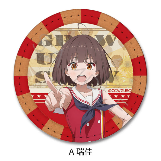 「グロウアップショウ ～ひまわりのサーカス団～」 レザーバッジ