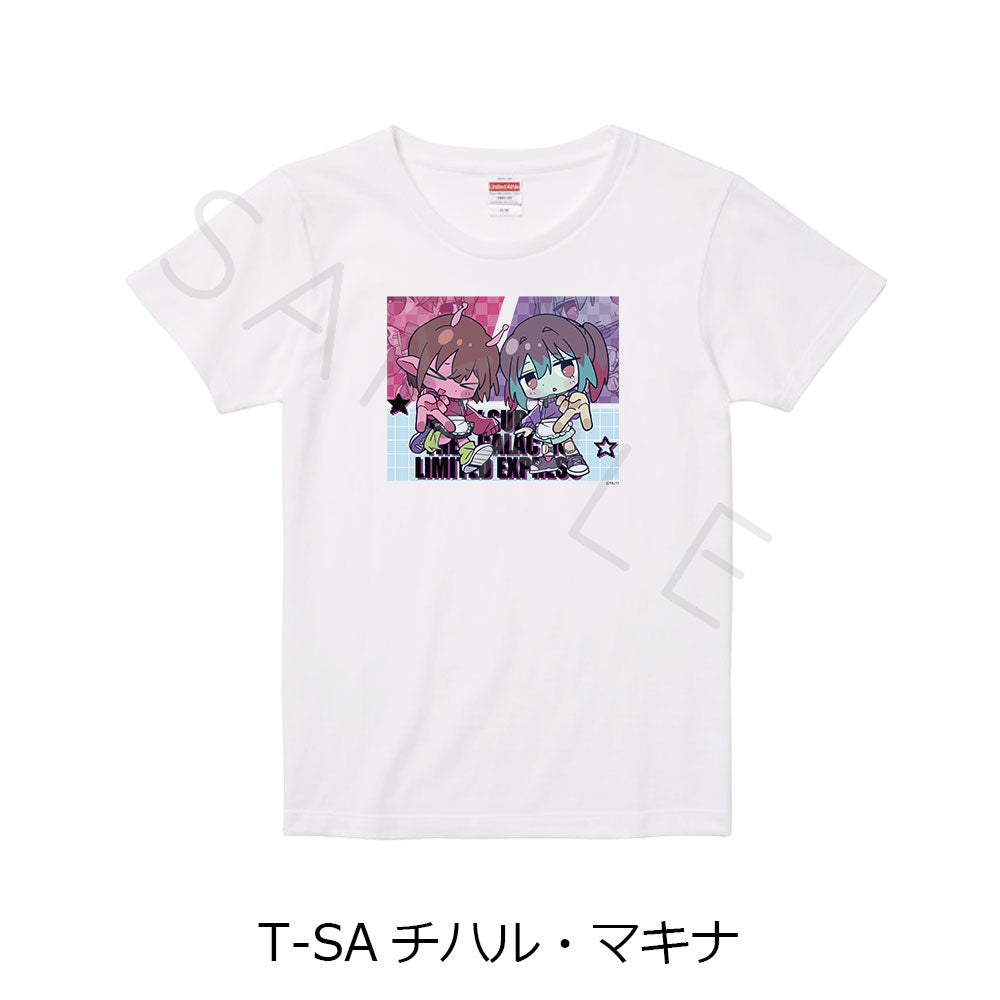 アニメ『銀河特急 ミルキー☆サブウェイ』第5弾 Tシャツ(ちぽっけ)