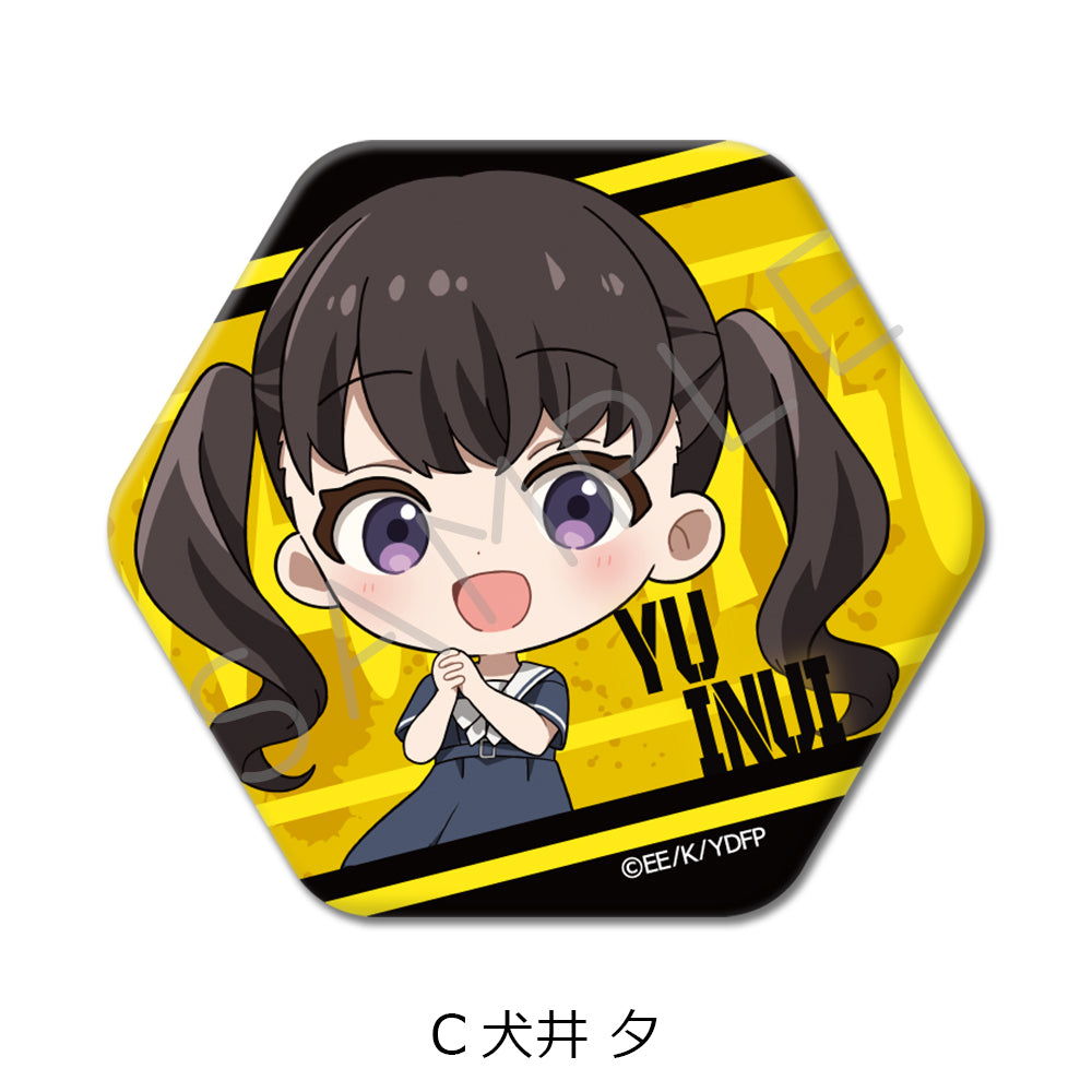 TVアニメ「対ありでした。～お嬢さまは格闘ゲームなんてしない～」 六角形缶バッジ