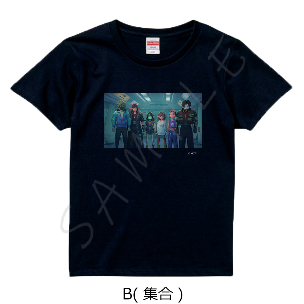 アニメ『銀河特急 ミルキー☆サブウェイ』 Tシャツ