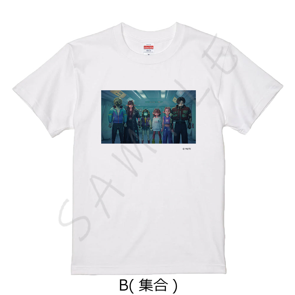 アニメ『銀河特急 ミルキー☆サブウェイ』 Tシャツ