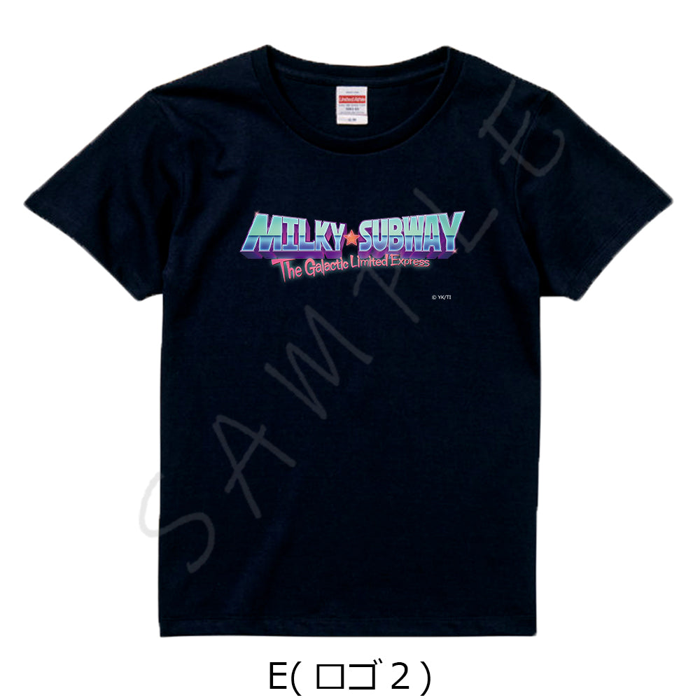 アニメ『銀河特急 ミルキー☆サブウェイ』 Tシャツ