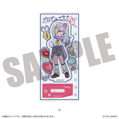 「歌衣メイカ × にゅ〜とろ」アクリルスタンド