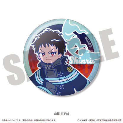 TVアニメ『炎炎ノ消防隊 参ノ章』にゅ〜とろ 第二弾 トレーディングホログラム缶バッジ