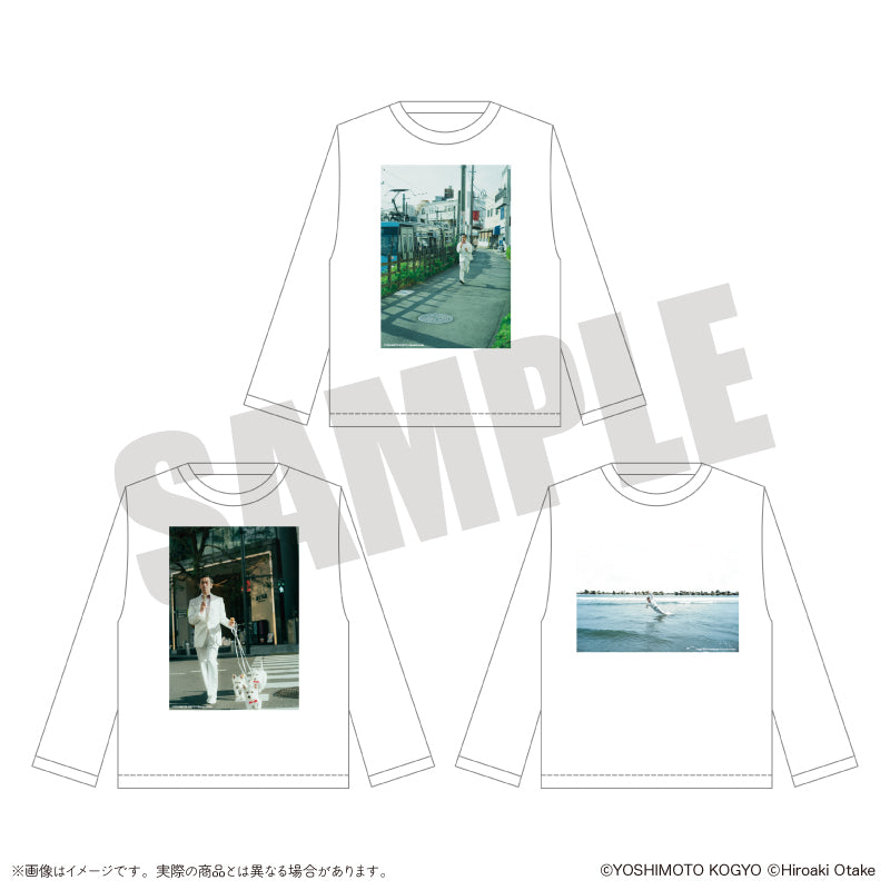 【Another Thought】ムーディ勝山 フォトTシャツ (ロング丈)