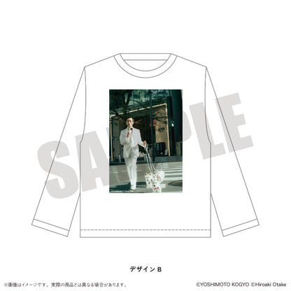 【Another Thought】ムーディ勝山 フォトTシャツ (ロング丈)
