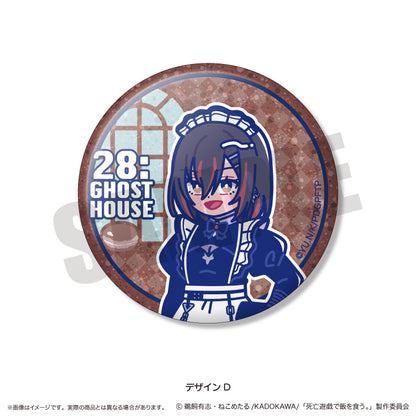 TVアニメ『死亡遊戯で飯を食う。』 にゅ〜とろ トレーディングキラキラ缶バッジ