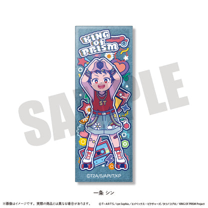 「KING OF PRISM -Your Endless Call- み〜んなきらめけ！プリズム☆ツアーズ！」 にゅ〜とろ ミニスクエア缶バッジ