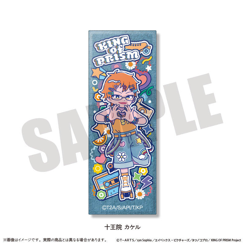 「KING OF PRISM -Your Endless Call- み〜んなきらめけ！プリズム☆ツアーズ！」 にゅ〜とろ ミニスクエア缶バッジ