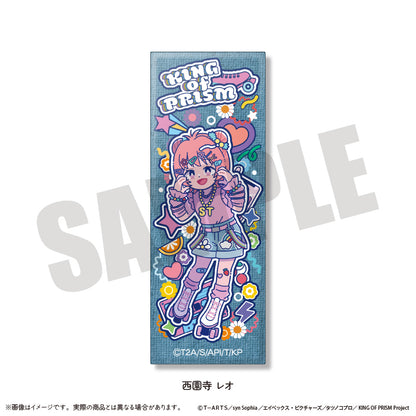 「KING OF PRISM -Your Endless Call- み〜んなきらめけ！プリズム☆ツアーズ！」 にゅ〜とろ ミニスクエア缶バッジ
