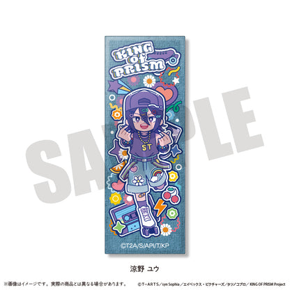「KING OF PRISM -Your Endless Call- み〜んなきらめけ！プリズム☆ツアーズ！」 にゅ〜とろ ミニスクエア缶バッジ