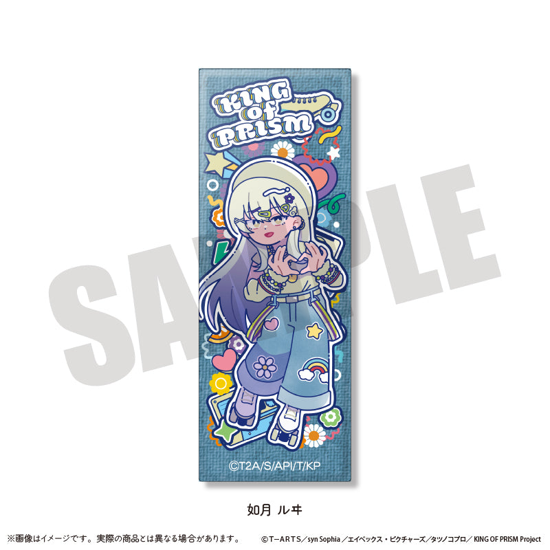 「KING OF PRISM -Your Endless Call- み〜んなきらめけ！プリズム☆ツアーズ！」 にゅ〜とろ ミニスクエア缶バッジ