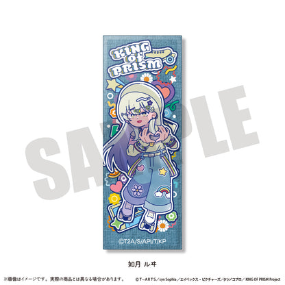 「KING OF PRISM -Your Endless Call- み〜んなきらめけ！プリズム☆ツアーズ！」 にゅ〜とろ ミニスクエア缶バッジ