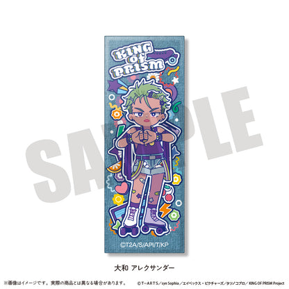「KING OF PRISM -Your Endless Call- み〜んなきらめけ！プリズム☆ツアーズ！」 にゅ〜とろ ミニスクエア缶バッジ
