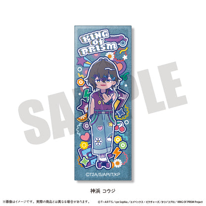 「KING OF PRISM -Your Endless Call- み〜んなきらめけ！プリズム☆ツアーズ！」 にゅ〜とろ ミニスクエア缶バッジ