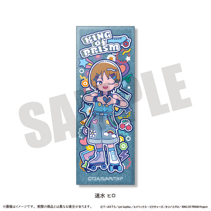 「KING OF PRISM -Your Endless Call- み〜んなきらめけ！プリズム☆ツアーズ！」 にゅ〜とろ ミニスクエア缶バッジ