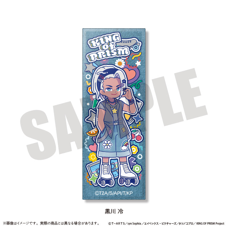 「KING OF PRISM -Your Endless Call- み〜んなきらめけ！プリズム☆ツアーズ！」 にゅ〜とろ ミニスクエア缶バッジ