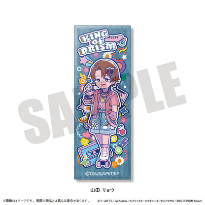 「KING OF PRISM -Your Endless Call- み〜んなきらめけ！プリズム☆ツアーズ！」 にゅ〜とろ ミニスクエア缶バッジ