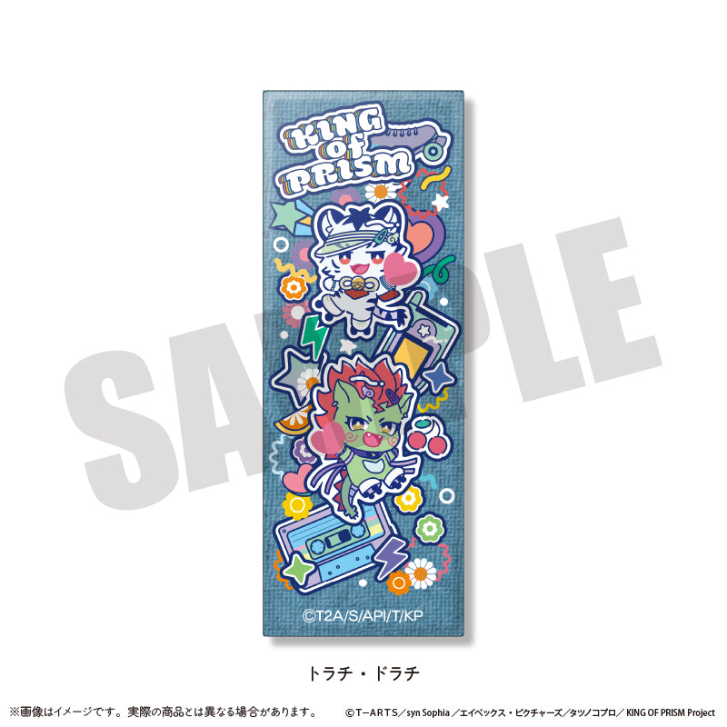 「KING OF PRISM -Your Endless Call- み〜んなきらめけ！プリズム☆ツアーズ！」 にゅ〜とろ ミニスクエア缶バッジ