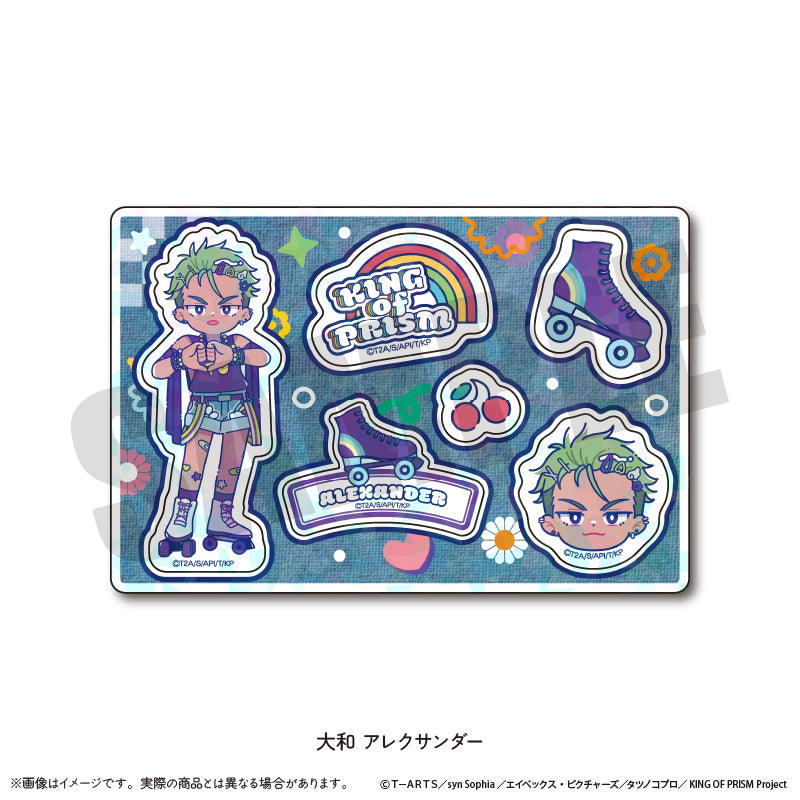 「KING OF PRISM -Your Endless Call- み〜んなきらめけ！プリズム☆ツアーズ！」 にゅ〜とろ  ホログラムステッカーシート