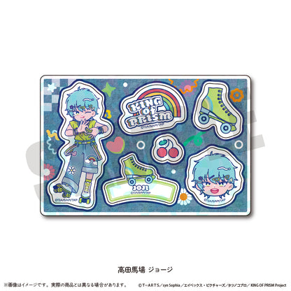 「KING OF PRISM -Your Endless Call- み〜んなきらめけ！プリズム☆ツアーズ！」 にゅ〜とろ  ホログラムステッカーシート