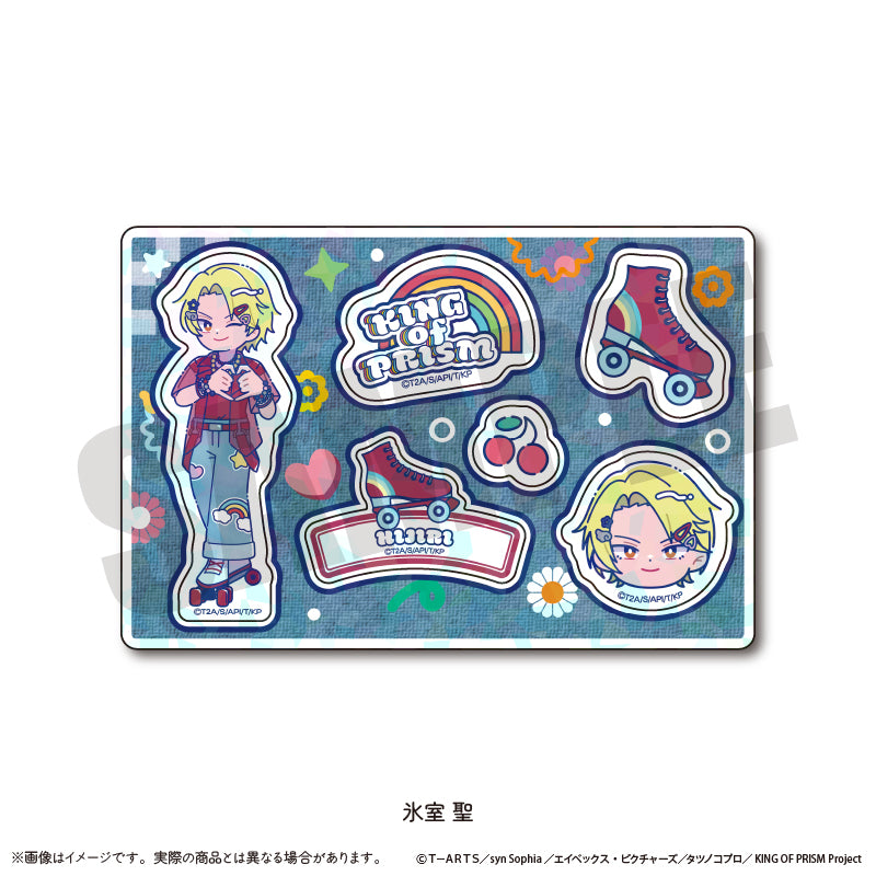 「KING OF PRISM -Your Endless Call- み〜んなきらめけ！プリズム☆ツアーズ！」 にゅ〜とろ  ホログラムステッカーシート