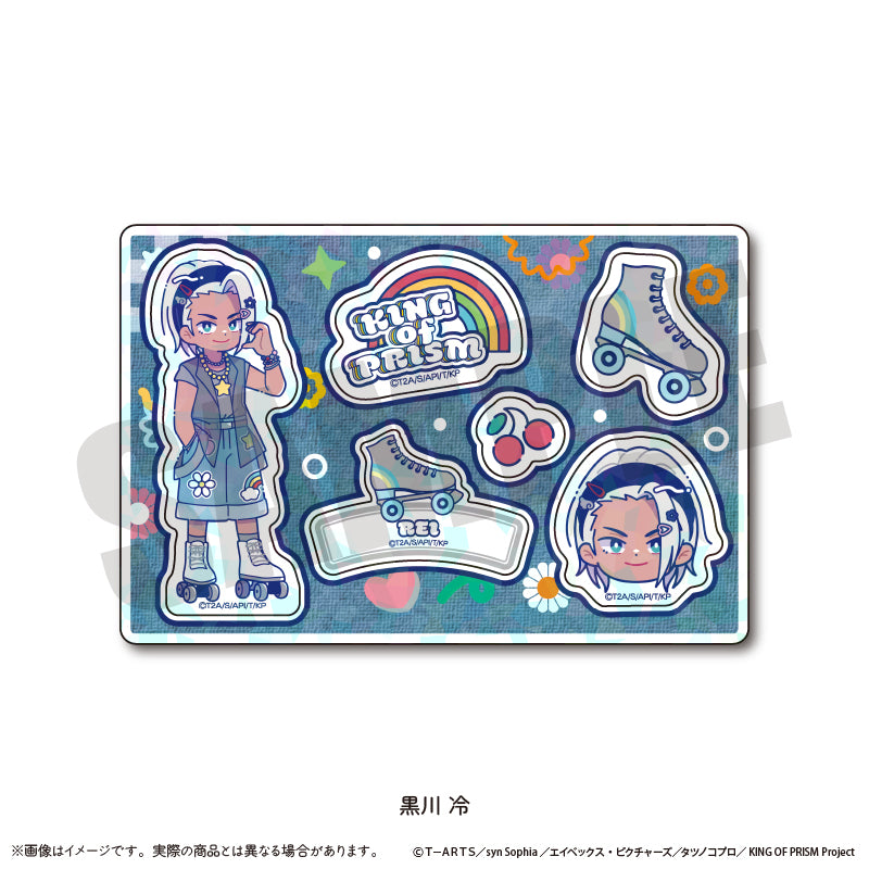 「KING OF PRISM -Your Endless Call- み〜んなきらめけ！プリズム☆ツアーズ！」 にゅ〜とろ  ホログラムステッカーシート