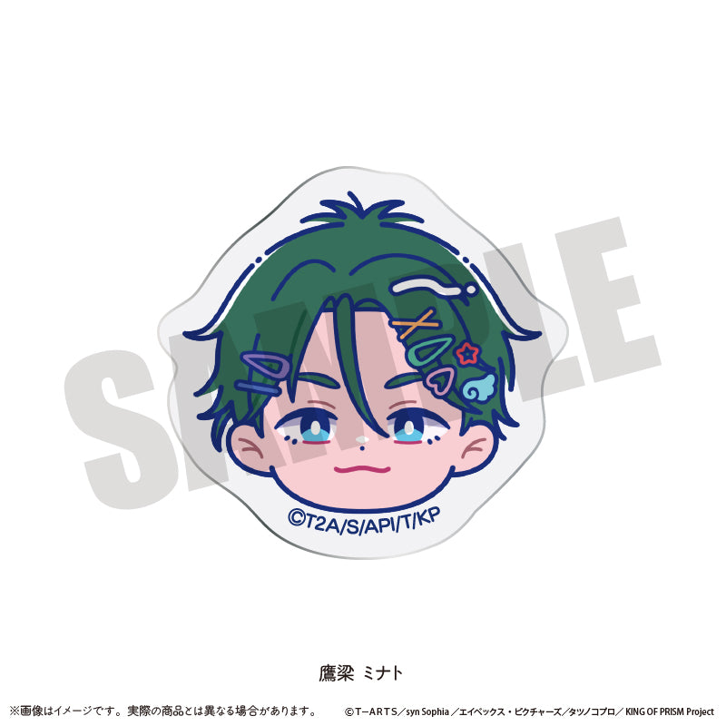 「KING OF PRISM -Your Endless Call- み〜んなきらめけ！プリズム☆ツアーズ！」 にゅ〜とろ  お顔クリップ