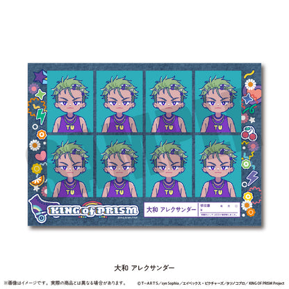 「KING OF PRISM -Your Endless Call- み〜んなきらめけ！プリズム☆ツアーズ！」 にゅ〜とろ  証明写真風ステッカー