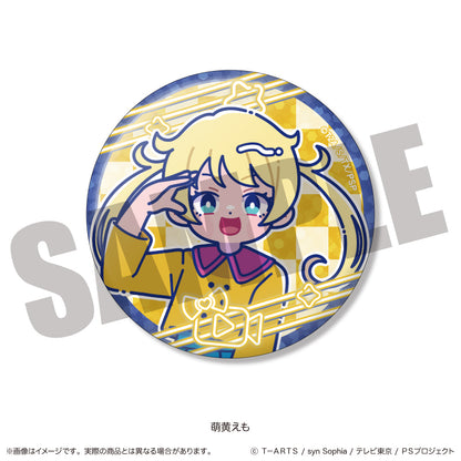 「キラッとプリ☆チャン」 にゅ〜とろ トレーディングキラキラ缶バッジ 単品（全9種）