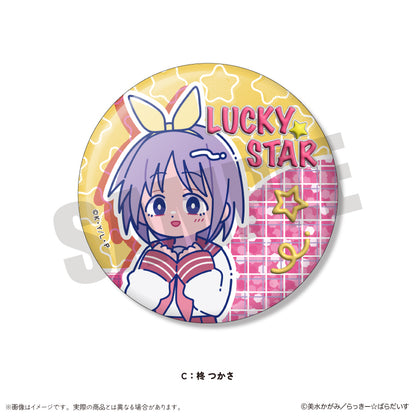 TVアニメ『らき☆すた』 にゅ〜とろ ホログラム缶バッジ