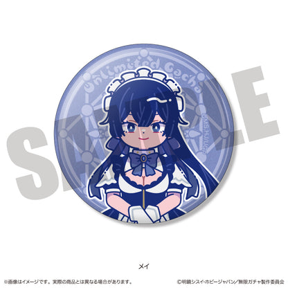 TVアニメ『無限ガチャ』 にゅ〜とろ トレーディングキラキラ缶バッジ