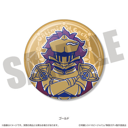 TVアニメ『無限ガチャ』 にゅ〜とろ トレーディングキラキラ缶バッジ