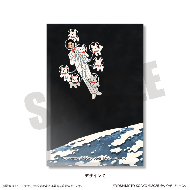 ムーディ勝山 × タケウチリョースケ 缶バッジ