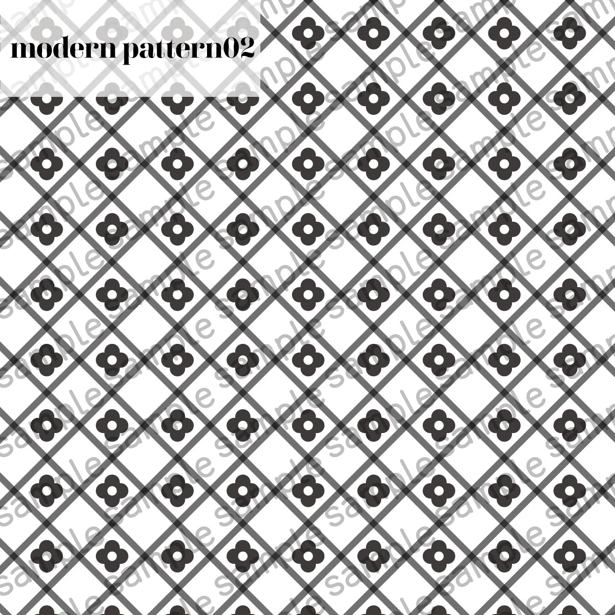 【デジタル販売】monotone pattern