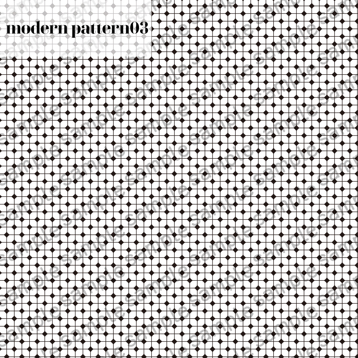 【デジタル販売】monotone pattern