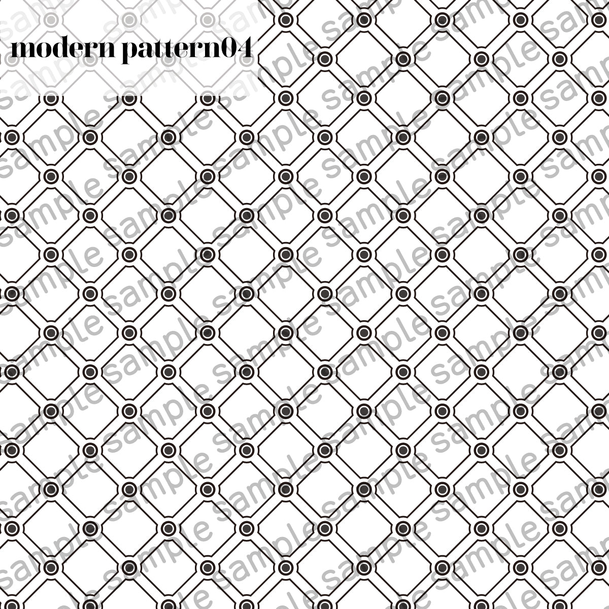 【デジタル販売】monotone pattern