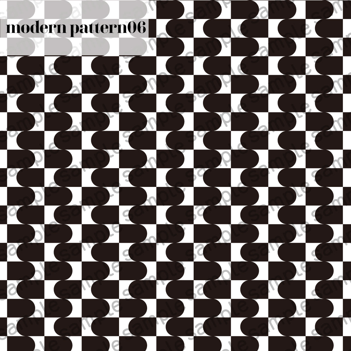 【デジタル販売】monotone pattern