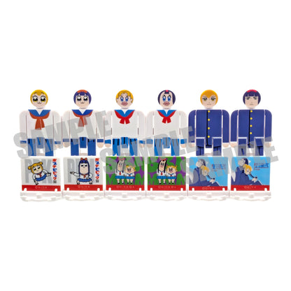「ポプテピピック」連結膝ドミノ&空気イスギミックトイ「PictOn」