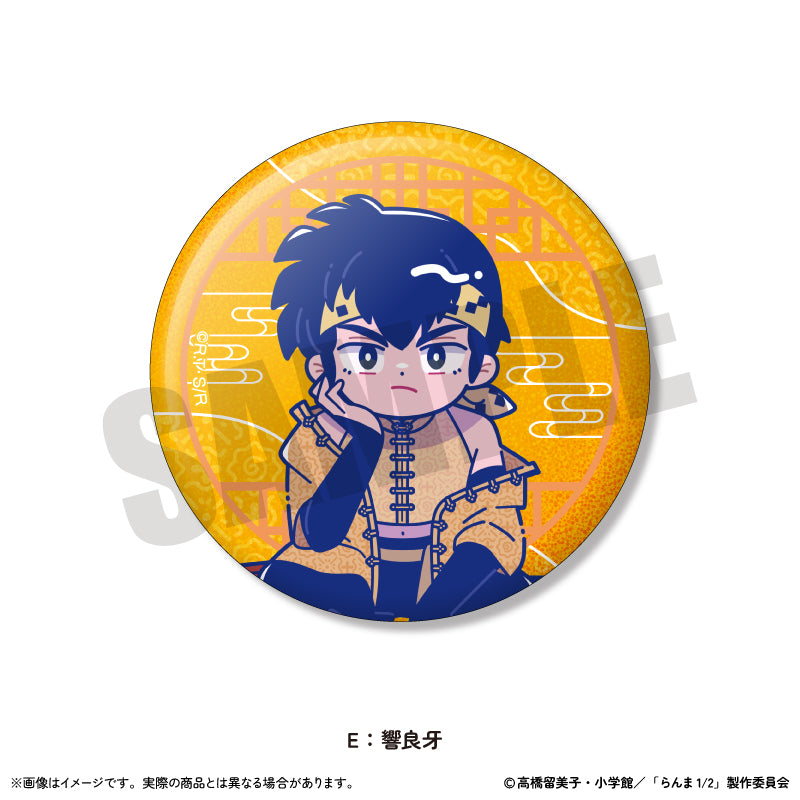 TVアニメ「らんま1/2」 にゅ〜とろ 第2弾 トレーディングホログラム缶バッジ