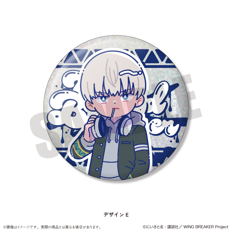 TVアニメ「WIND BREAKER」 にゅ〜とろ ホログラム缶バッジ
