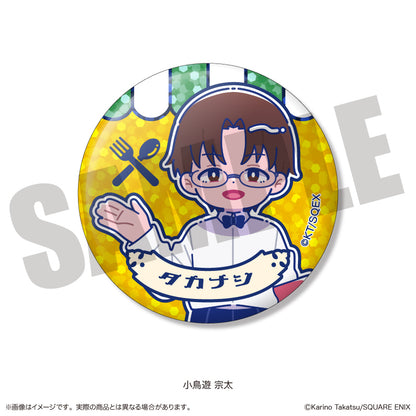 『WORKING!!』 にゅ〜とろ キラキラ缶バッジ