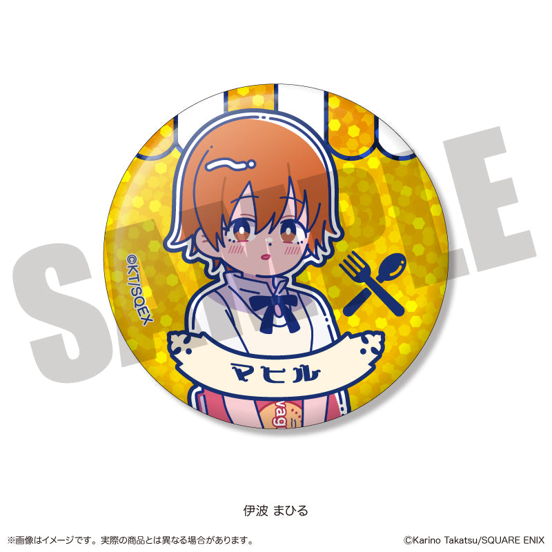 WORKING!!』 にゅ〜とろ キラキラ缶バッジ – MENEGI online store