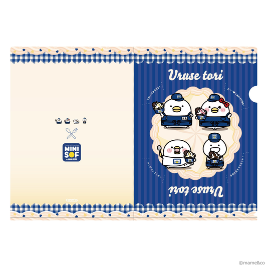 うるせぇトリ × MINISOF A4 クリアファイル